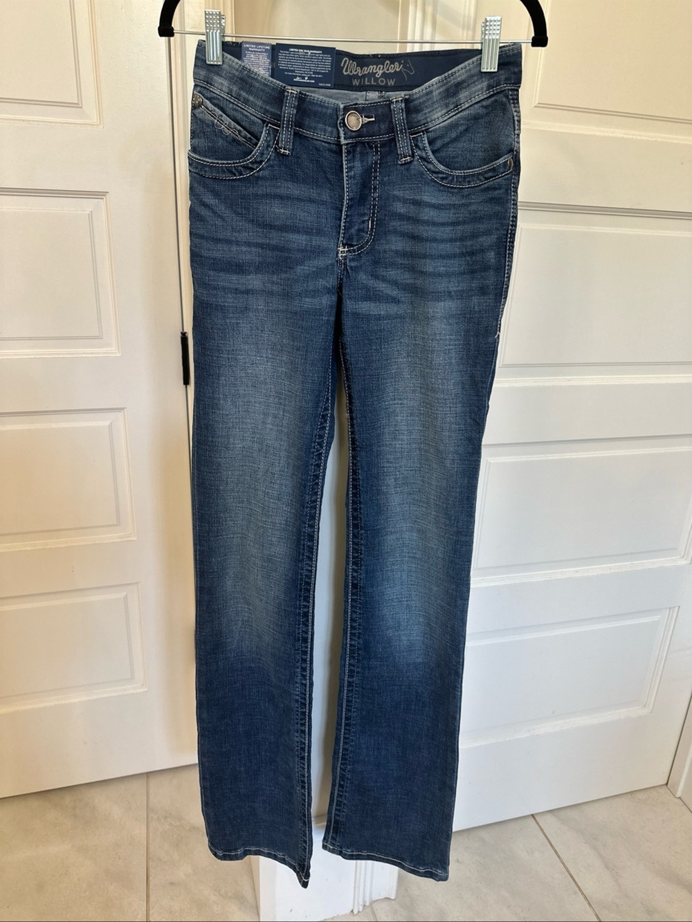 Wrangler Jeans Willow Ultimate Riding Jean Bootcut Womens Size 1x36 Long